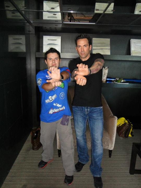 Jason David Frank in Mexico