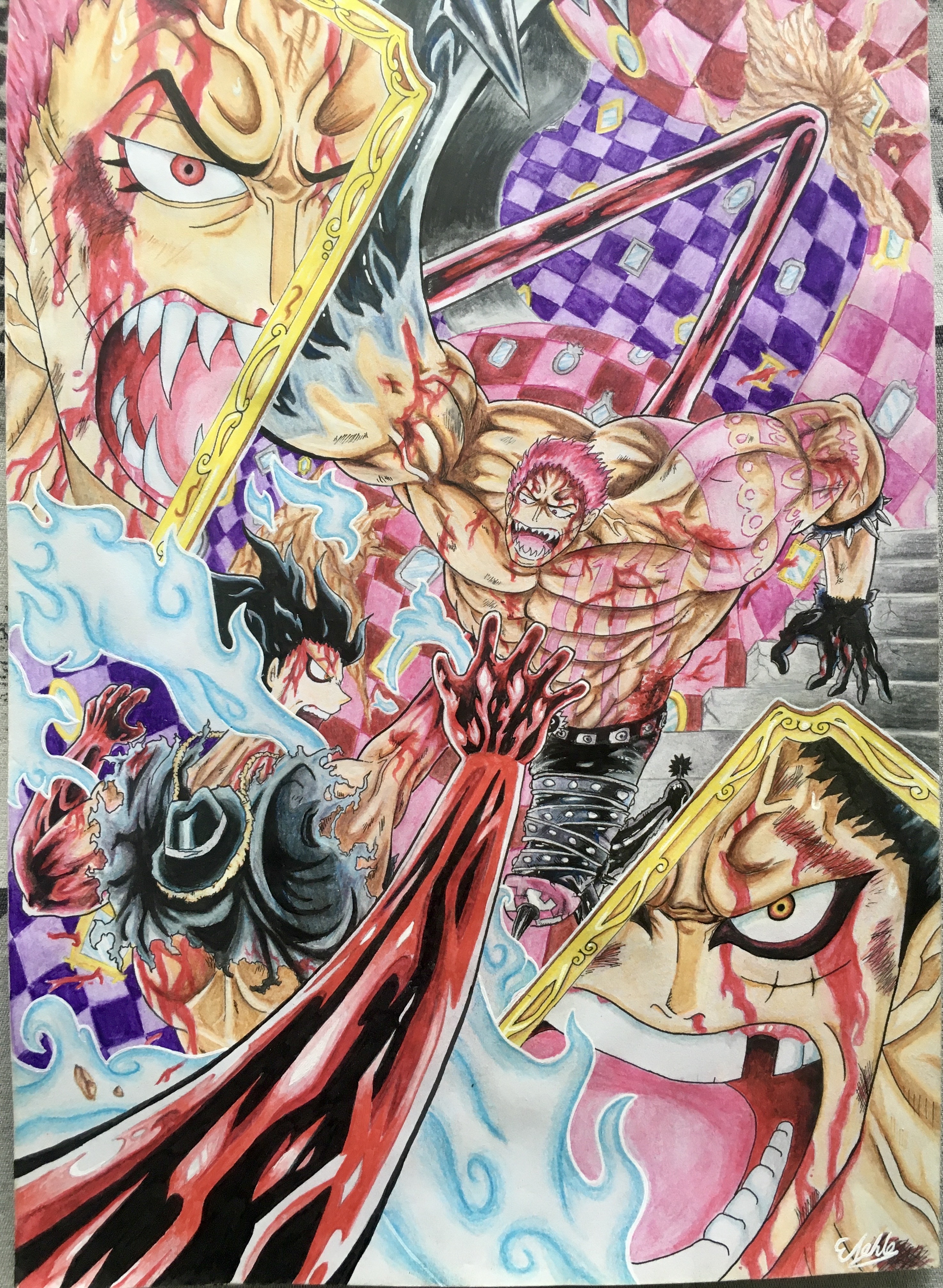 Luffy vs Katakuri V2 by ABDNext on DeviantArt