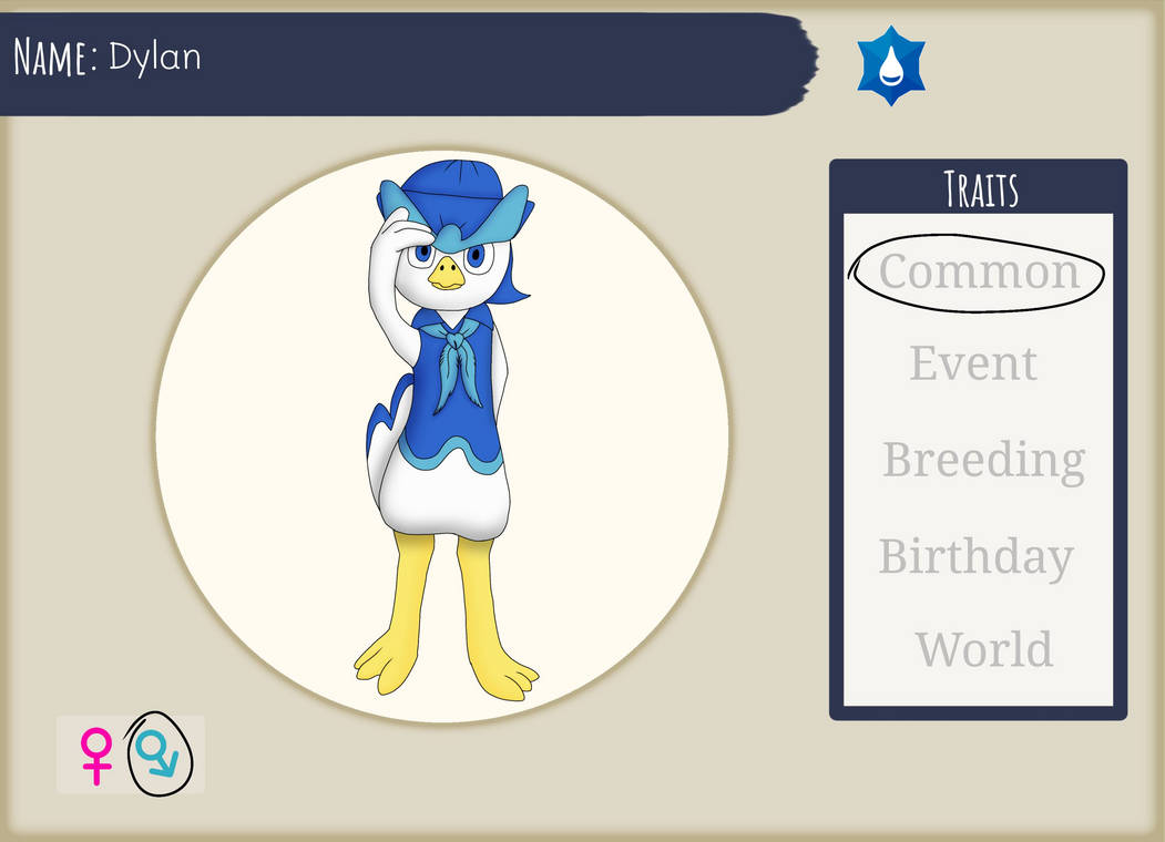 Dylan the Quaxwell by Pupwin on DeviantArt