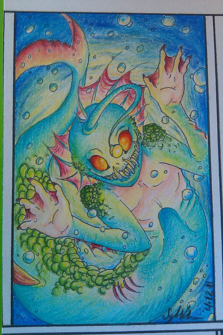 Mr. FishMan by AzulaGiggles on DeviantArt