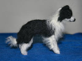 Needle Felted Border Collie