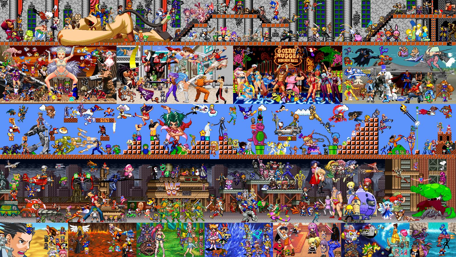 90s PC Gaming (no sprites 4K wallpaper) by iydraw on DeviantArt