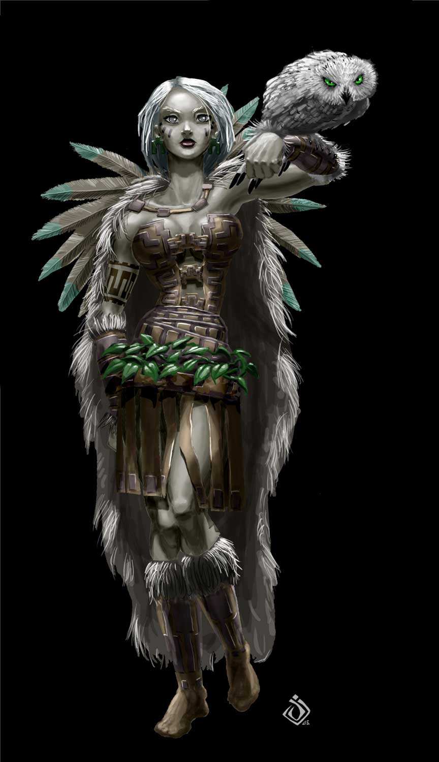 Owl Clan Priestess