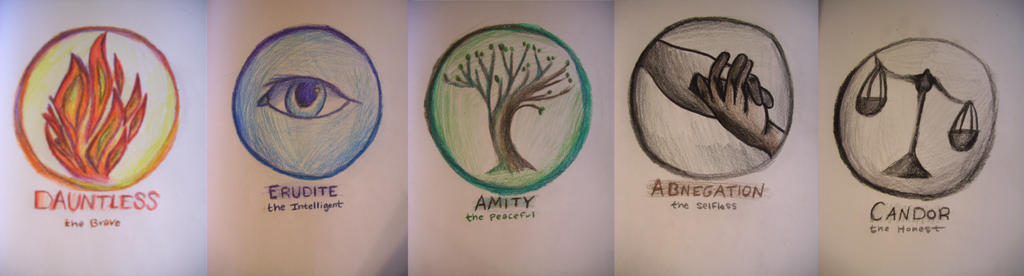 Five Factions Ranks The Five Factions by Goldenfurproduction on DeviantArt