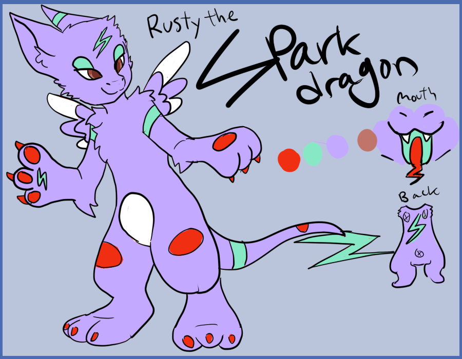 BEHOLD: Rusty the .:Spark Dragon:.