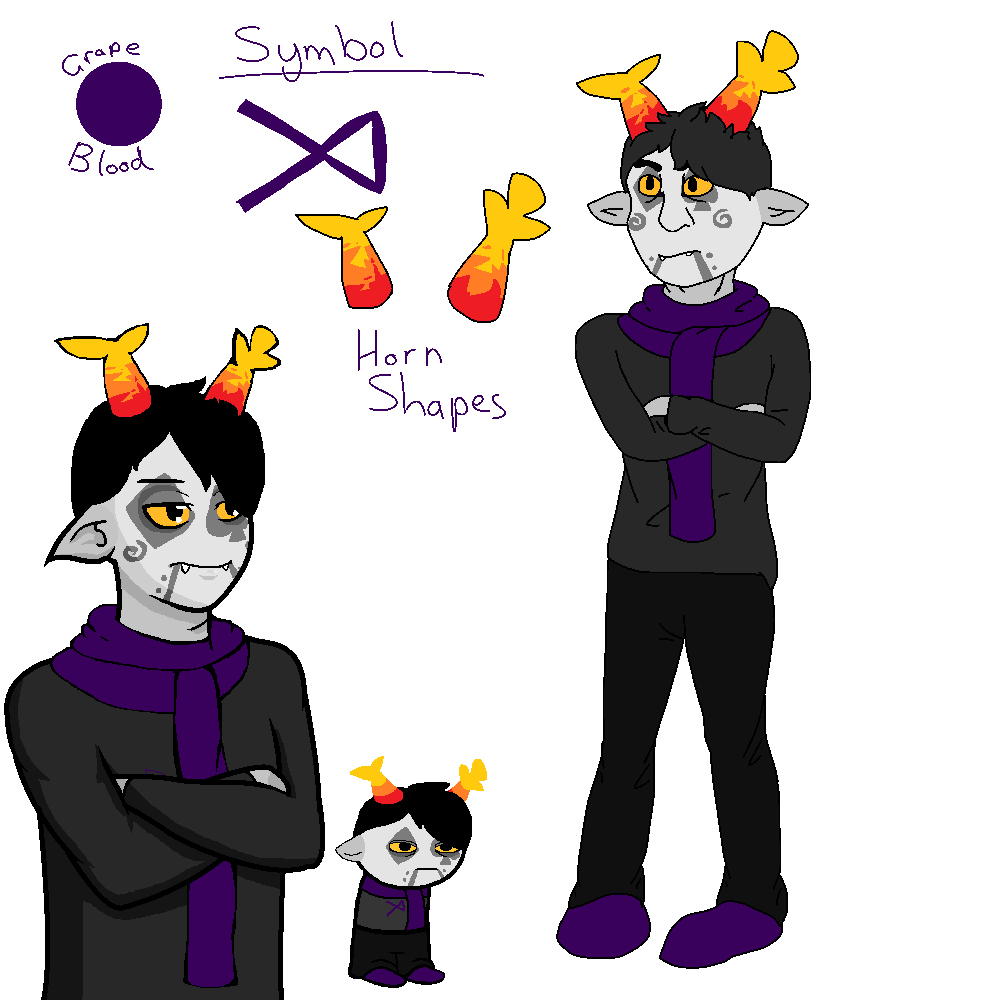 HOMESTUCK | Kairos Aheila [Ref Sheet]