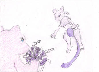 Mew V.S. Mewtwo