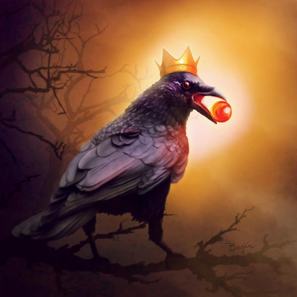 Raven Crown by SuzukaB on DeviantArt
