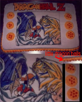 Dragon Ball Z Cake