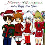 Christmas Hamtaro Humans