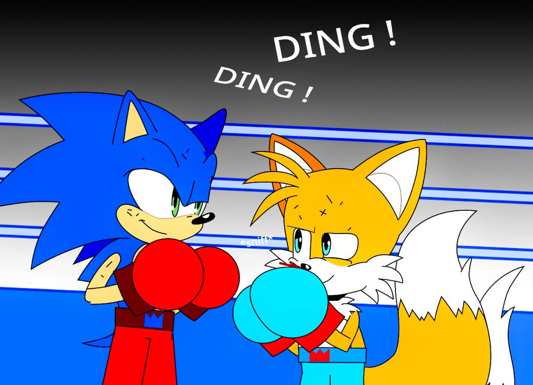 Deviantart Tails Boxing Sonic VS Tails Boxing Remaster by KingAjRocks on DeviantArt