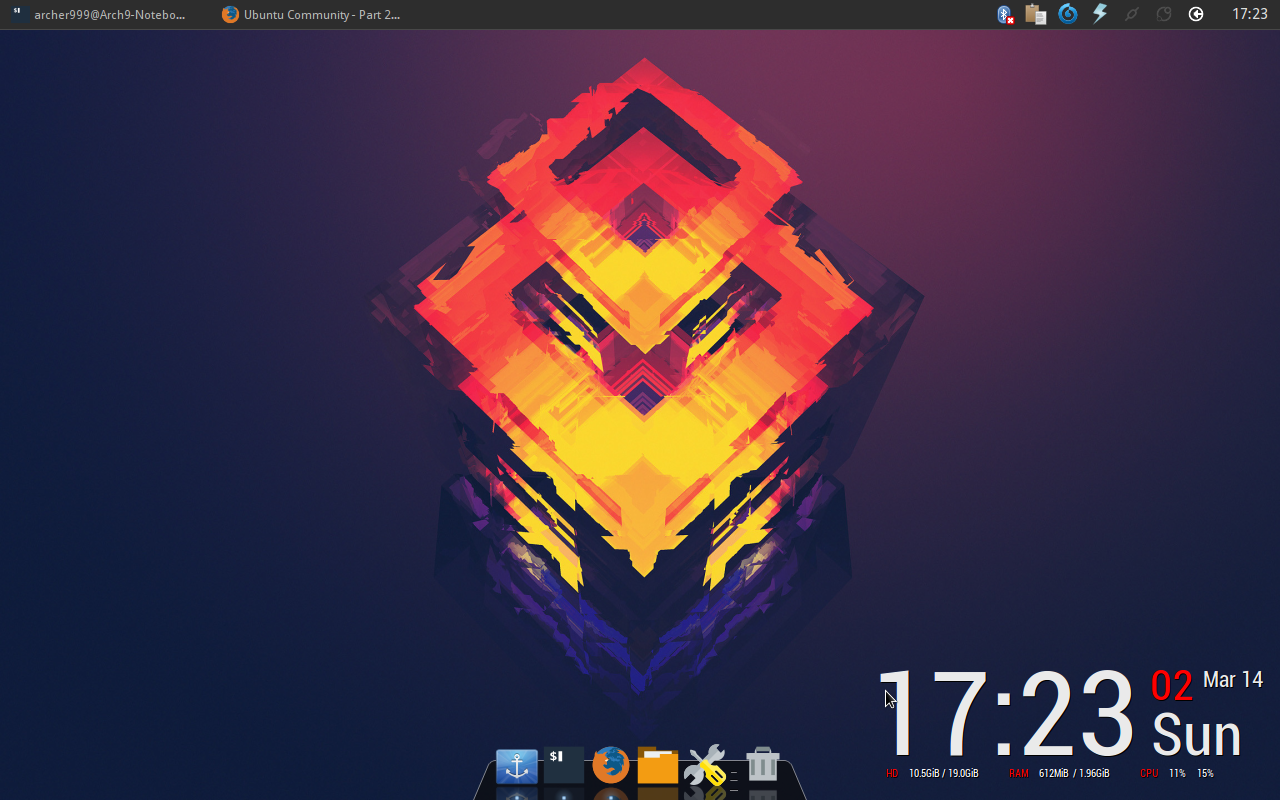 Ubuntu Simple OpenBox Desktop