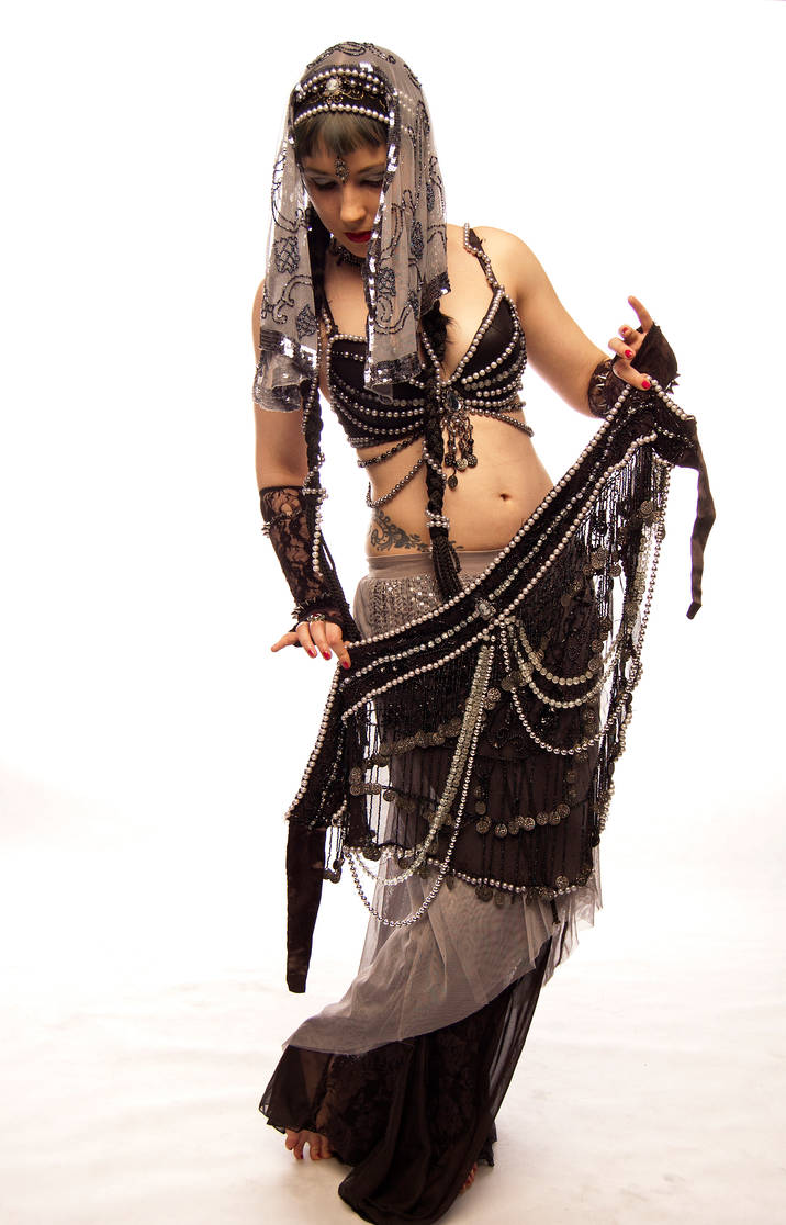 Tribal Fusion belly dance belt , bra and headdress by Apsara-Stock on  DeviantArt