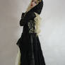 STOCK - Steampunk in creme colour - blonde, scarf