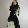 STOCK - Steampunk in creme colour - blonde, scarf