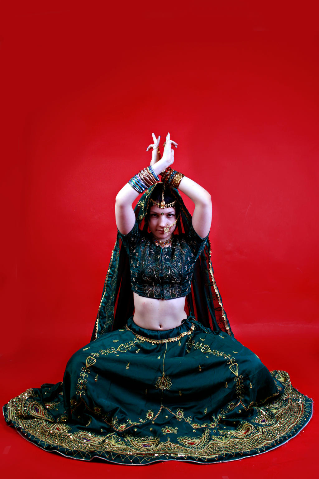 STOCK - indian dancer