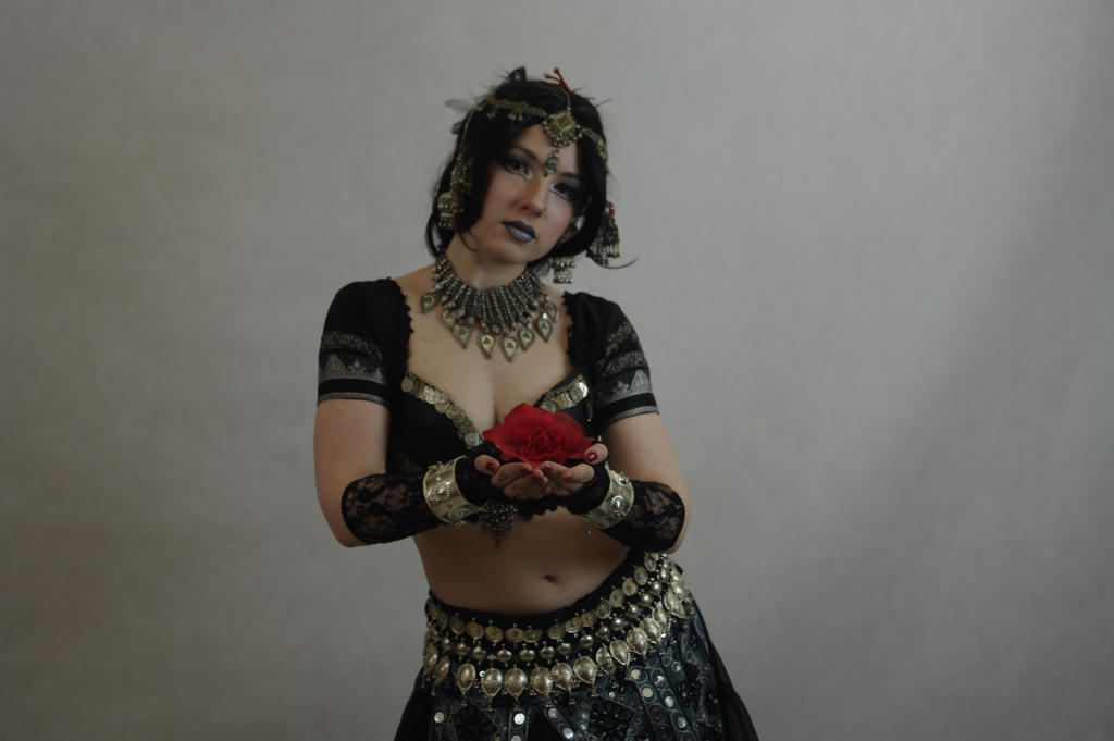 STOCK - Indian / Gothic temple dancer by Apsara-Stock