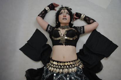 STOCK - Indian / Gothic temple dancer