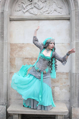 STOCK - Turquoise princess by Apsara-Stock