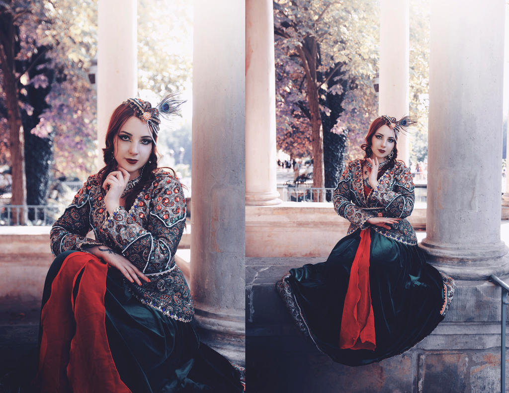 Qajar Dancer /Persian Qajar Princess by Apsara-Stock on DeviantArt
