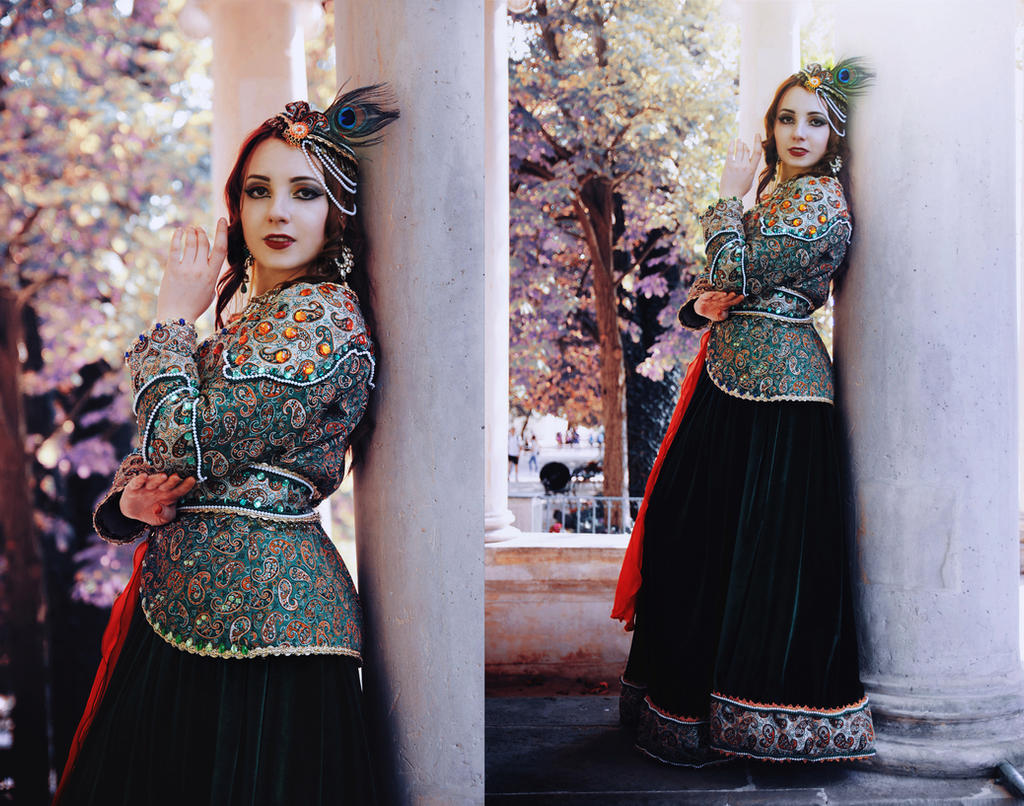 Qajar Dancer /Persian Qajar Princess by Apsara-Stock on DeviantArt