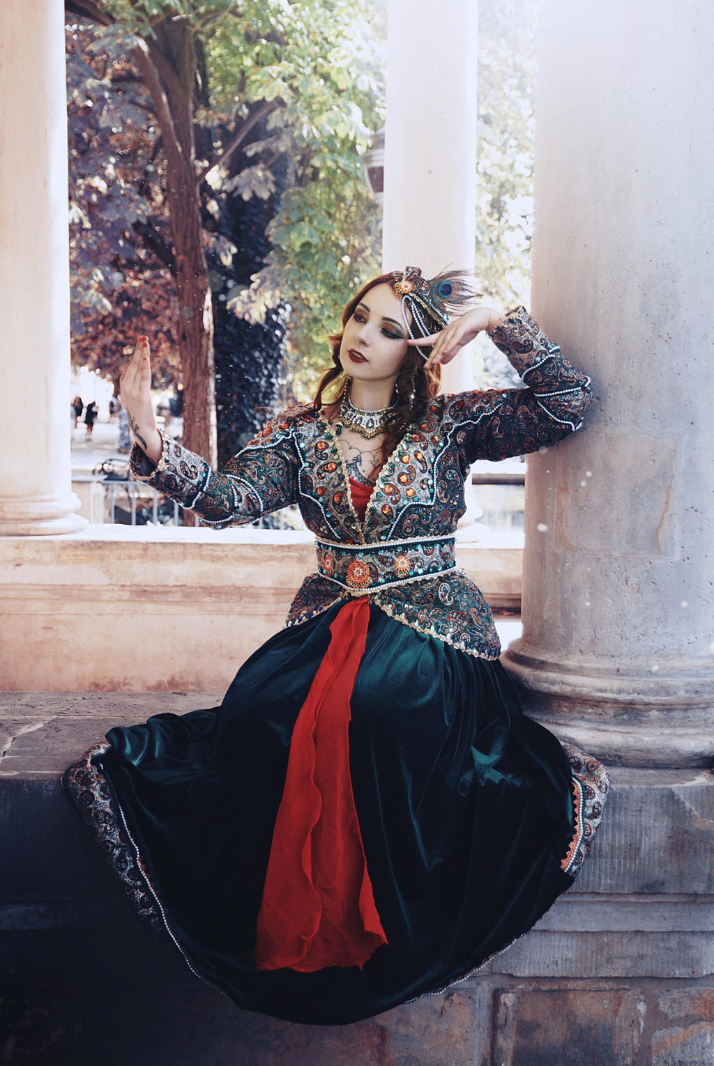 Qajar Dancer /Persian Qajar Princess by Apsara-Stock on DeviantArt