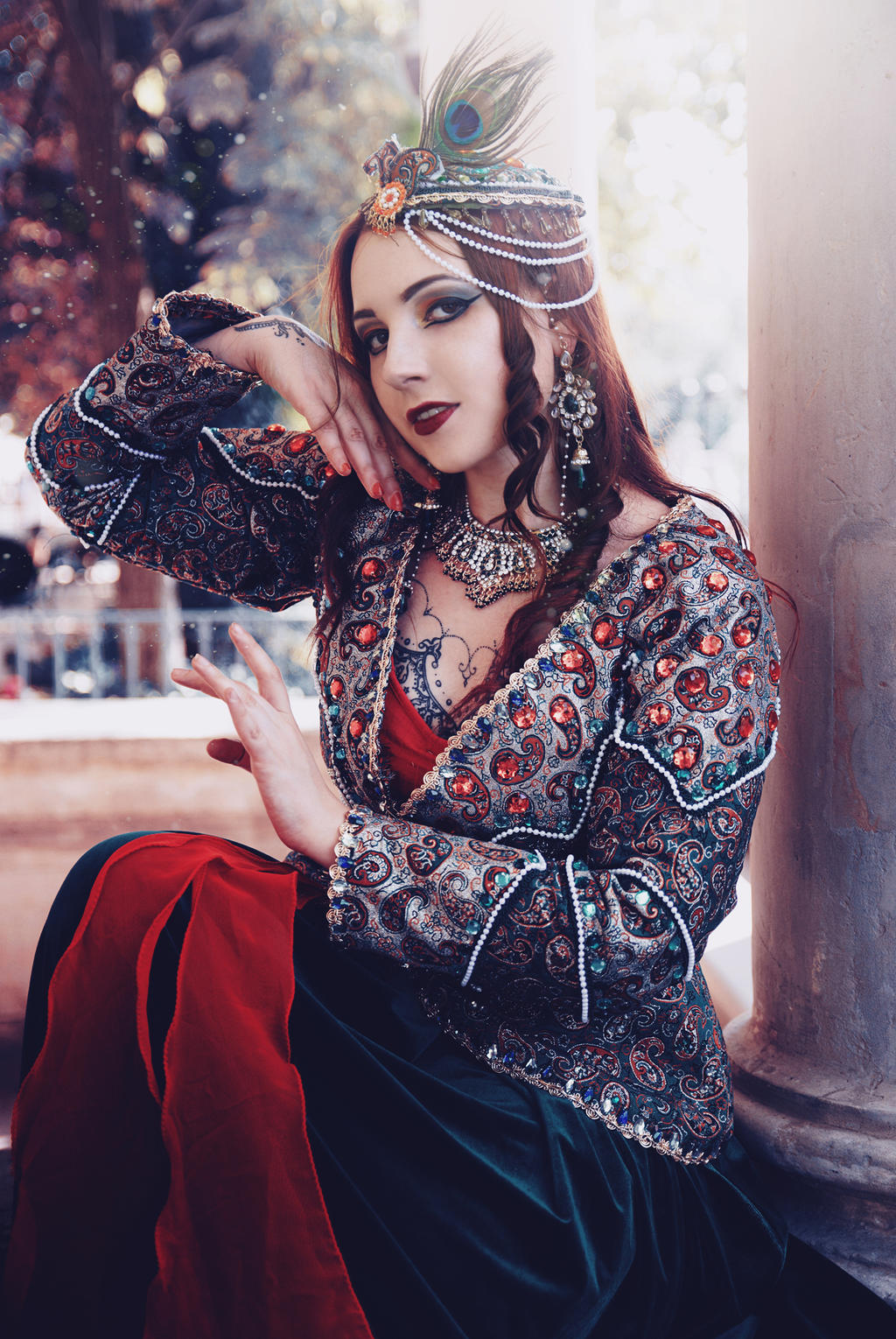 Qajar Dancer /Persian Qajar Princess by Apsara-Stock on DeviantArt