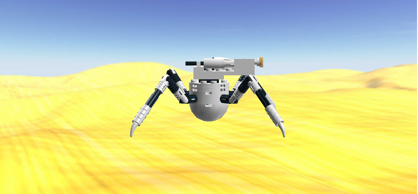 Arach Pest Control Droid Right Side View