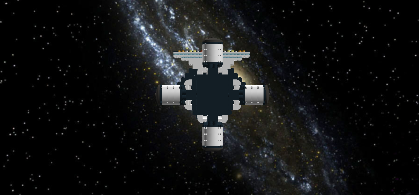 Colony Ship Front View