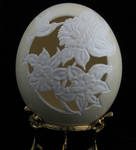 hand carved ostrich egg 2 by joechas