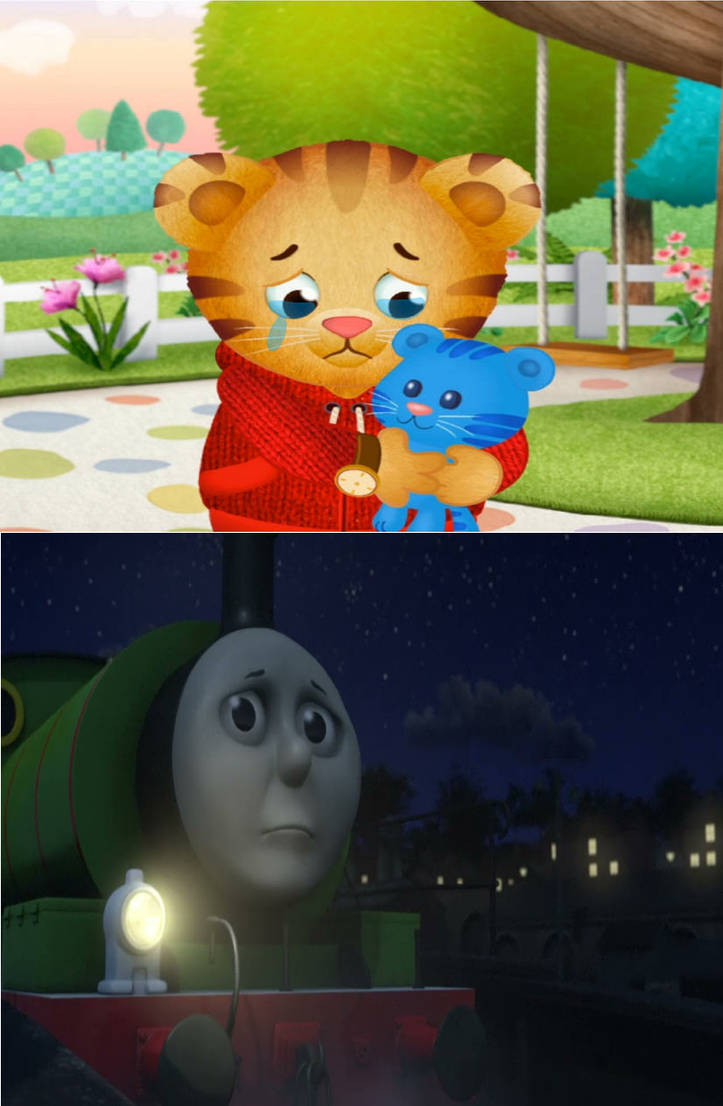 Percy Feels Sad For Daniel Tiger by diegolopez20 on DeviantArt