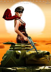 Panzer girl by flipation