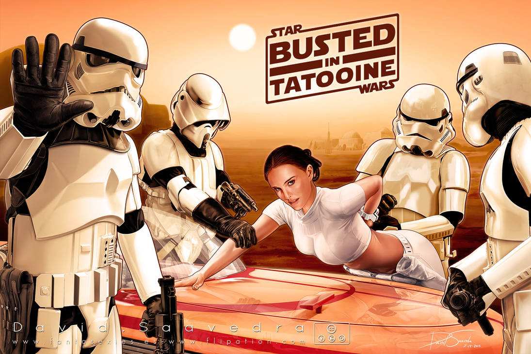 Busted in Tatooine by flipation