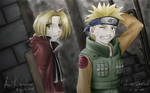 Ed and Naruto - FMS by StudioCrossover