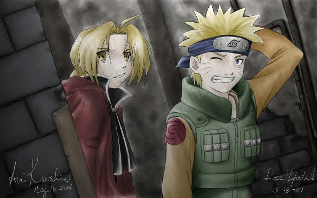 Naruto vs Fullmetal Alchemist Brotherhood