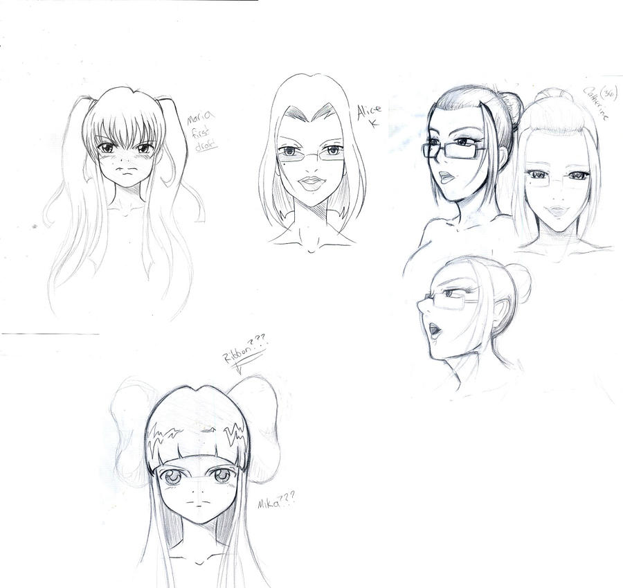 Dating Sim Character Reference Dating sim character sheet 2 by Rozothoth on DeviantArt