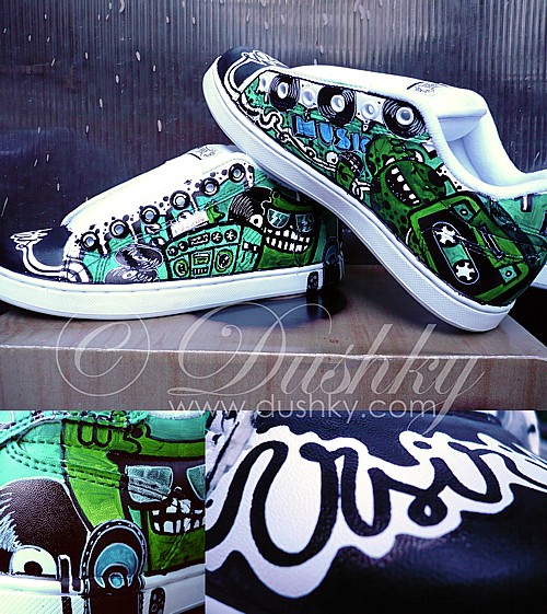 green monster shoes