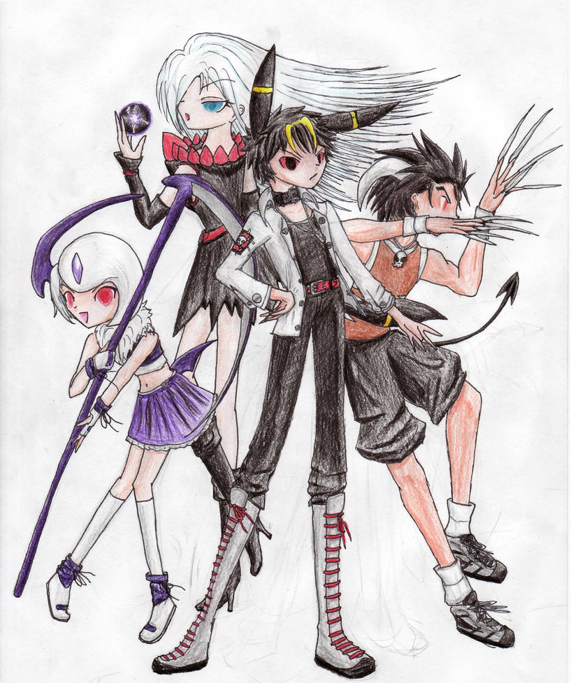 Trouble Quartet by HikaruTsubasa on DeviantArt