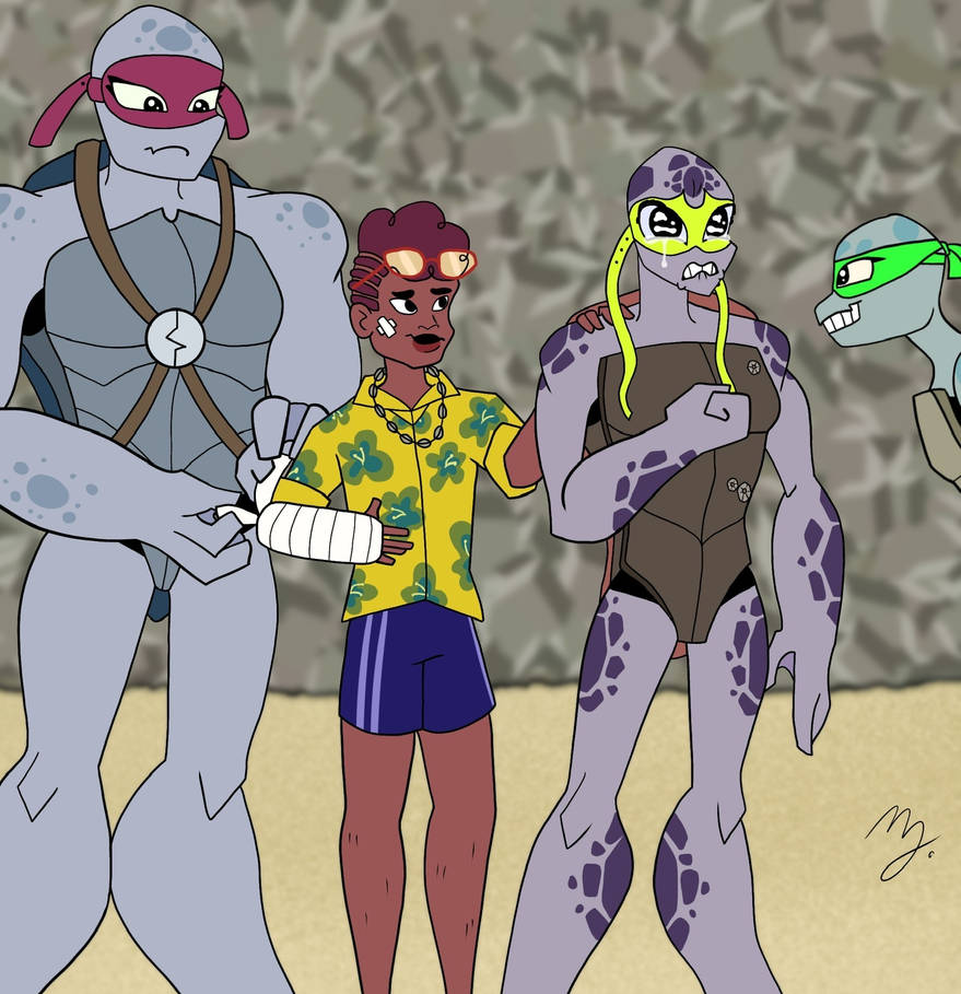 Turtles Deviantart Bongo ROTTMNT Fan Turtles: Sea Legs p2 by BTWimamermaidd on DeviantArt