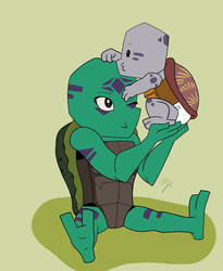 ROTTMNT Fan Turtles: New Sibling