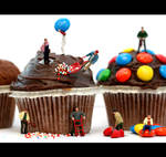 Decorating a cupcake by Fatima-AlKuwari