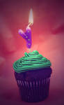 Y cupcake by Fatima-AlKuwari