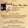 French food and wine promotion
