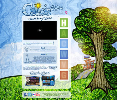 My Website Portfolio Design 2012