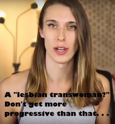 A Lesbian Transwoman. . .