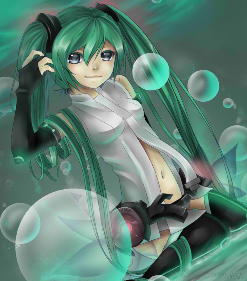 HATSUNE MIKU append: Sitting on Water