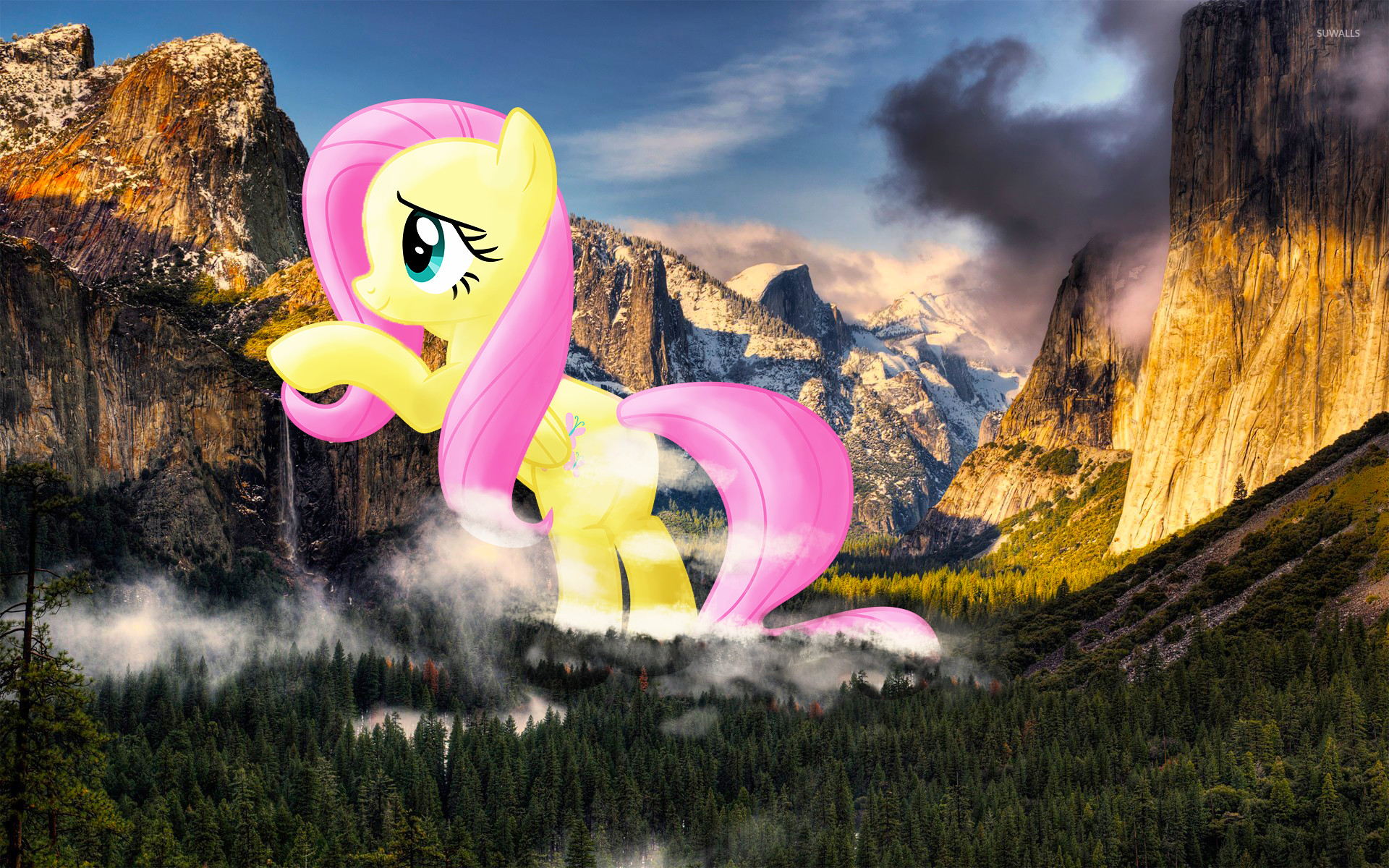 What a Beautiful Morning! - Fluttershy at Yosemite