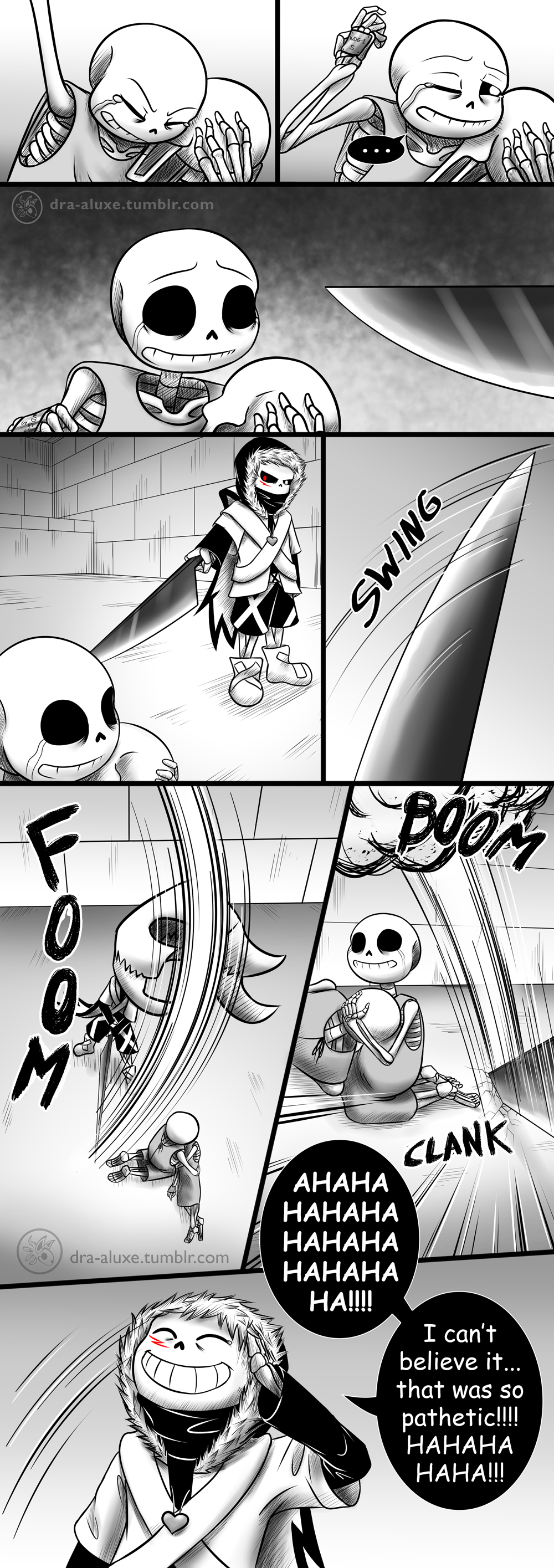 X-Hand - Pg 41-42 (Undertale comic)