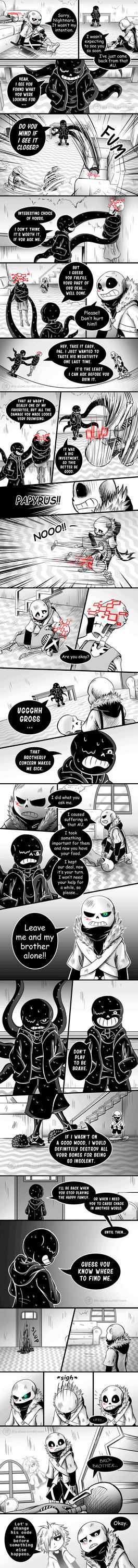 X-Hand - Pt2 - Pg 27-34 (Undertale AUs comic)