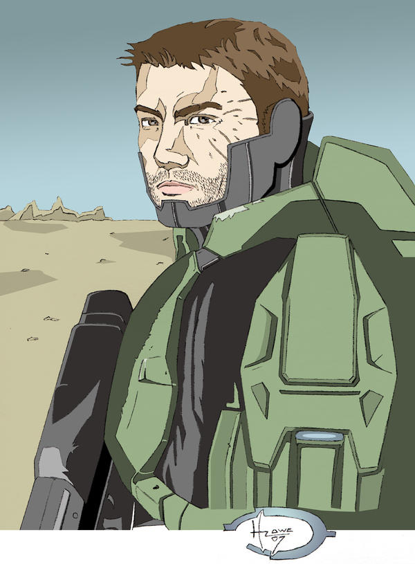 Master Chief Unmasked By Ruze789 On Deviantart